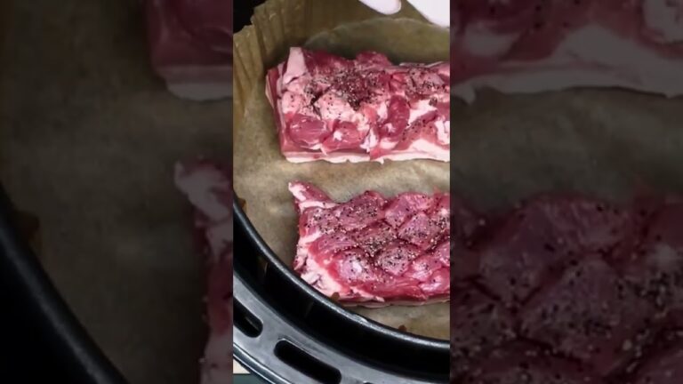 目玉焼きより簡単なサムギョプサル料理🐷