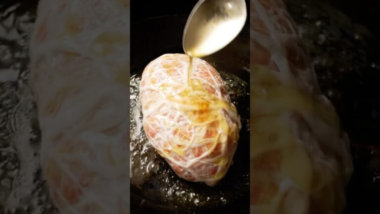 ドーピング肉汁ハンバーグ改 #shorts