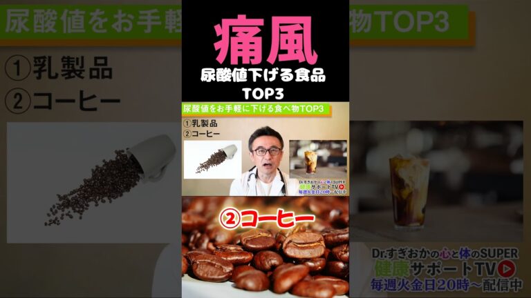 【医師解説】痛風対策、食事で解決！ 尿酸値を下げる効果抜群の食べ物TOP3