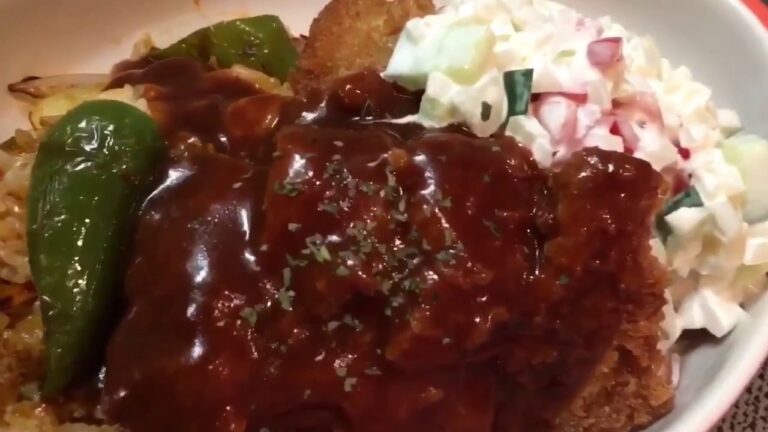 チキンカツライスの作り方（特製フレッシュタルタルソース）