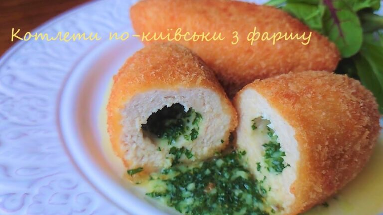 🇺🇦【挽肉のチキンキエフ】＊薫るバターあふれるサクじゅわチキンキエフの作り方（ウクライナ料理）