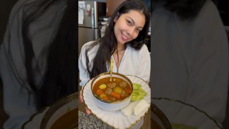 Cozy Mexican Meatball Soup | High-Protein Albondigas 🍲