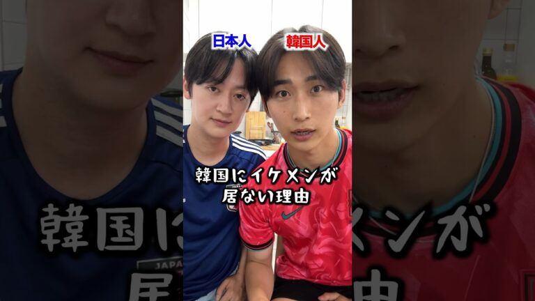 韓国にイケメンが居ない理由 #韓国 #韓国人 #イケメン #韓国旅行