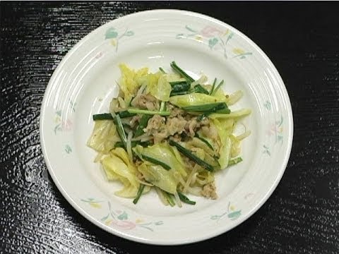地産地消クッキング！『春キャベツの回鍋肉（ホイコーロー）』