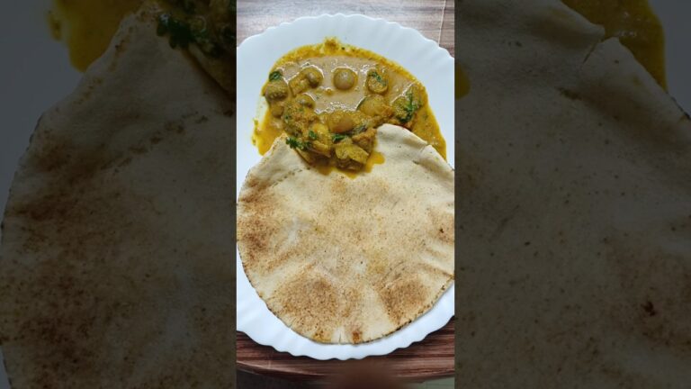Mushroom masala/Side dish for chapati