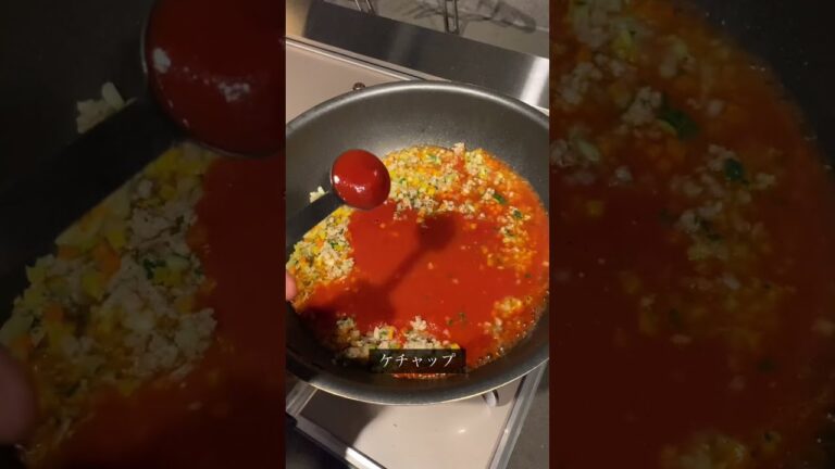 【離乳食完了期】赤ちゃんナポリタン【簡単レシピ】#shorts