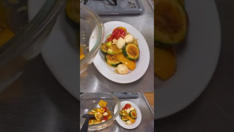 #033  ズッキーニとトマトのチーズマリネ