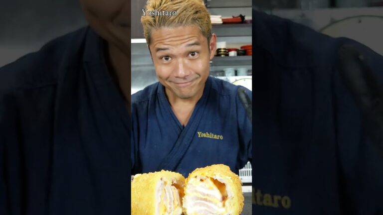 肉だけじゃない！【黒ムツとチーズのミルフィーユカツ】《kuromutsu cheese no Millefeuille katsu (fried cardinal fish and cheese) 》