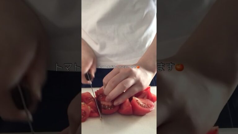 夏野菜のキーマカレー🍛🍅#vlog #日常