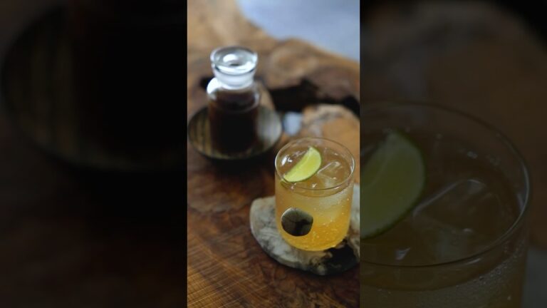 【鹿熊生活】手作りジンジャーシロップで爽やかに｜ジンジャーエール＆アイスアレンジ #shorts #ジンジャーシロップ #自家製シロップ #ジンジャーエール #GingerSyrup