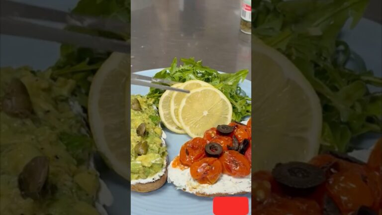 話題のブルスケッタレシピ #簡単ブルスケッタレシピ 🍅 完璧なイタリアン前菜 #shorts