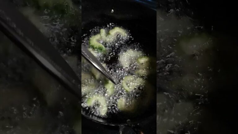 ゴーヤの天ぷら