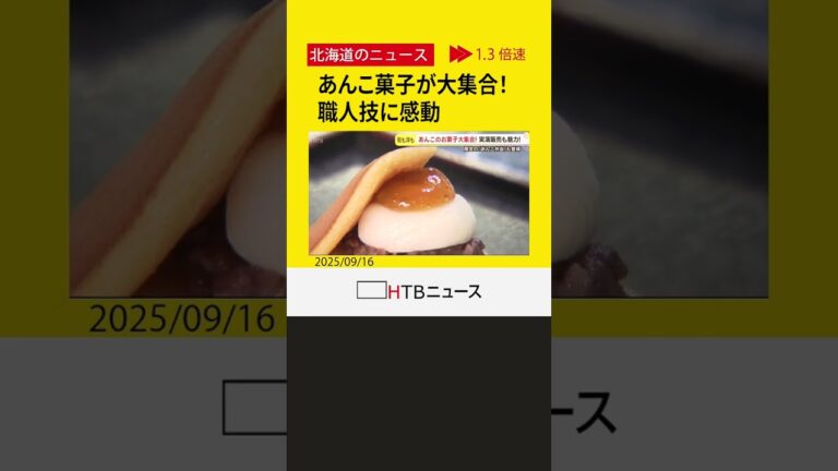 和も洋も！あんこのお菓子が大集合！　実演販売の職人技を間近で見て感動　限定「あんこ弁当」も