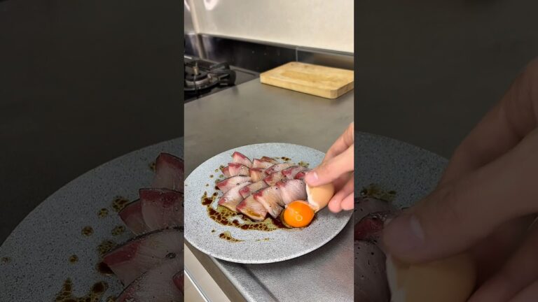 イタリア人もどんびきするほど簡単すぎる美味しいお魚のお話しをしたい。#カルパッチョ #イタリアン #刺身 #簡単レシピ