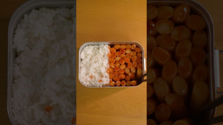 業務スーパーのトッポギが好きなのでお弁当に少し多めに入れて見ました #お弁当