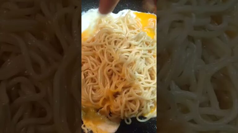 アレンジがイイ感じ！天ぷら粉で作るふわっとしたお好み焼き！ #shorts