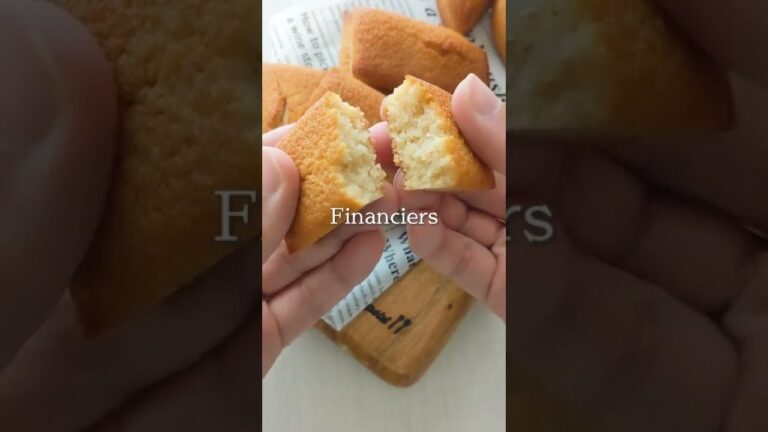 【一度は試してみてほしい】フィナンシェの作り方 / Financiers
