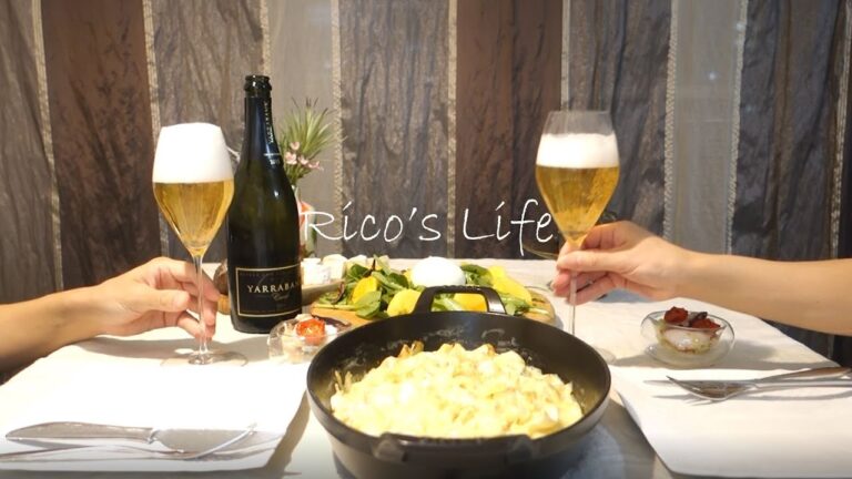 【おうちBistro】ストウブ鍋/料理Vlog/ワインのおつまみレシピ/夫婦2人で家飲み/里芋ゆり根レシピ/オーストラリアワイン
