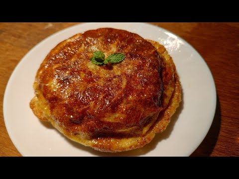 Fluffy Spanish Omelette / Omelette Espanola Love / Easy Breakfast / Healthy Recipe