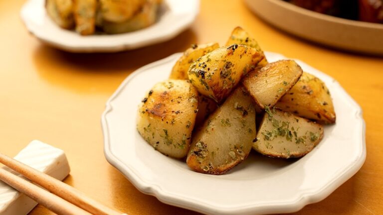 【パパッと15分】じゃがいもだけで超簡単『のり塩ポテト』