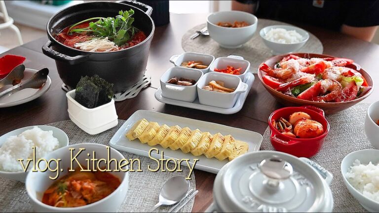 뉴욕집에서 김치찌개 끓이기🥑아보카도 토스트먹고 센트럴파크 러닝🍙삼각김밥 도시락