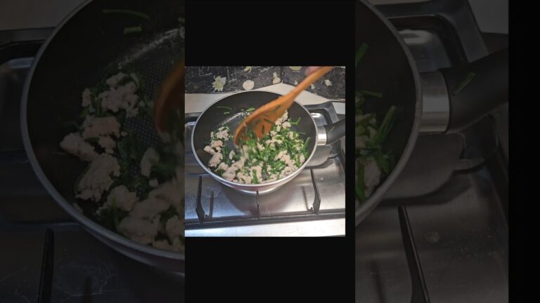 【ひき肉ニラ丼】#shorts #cooking