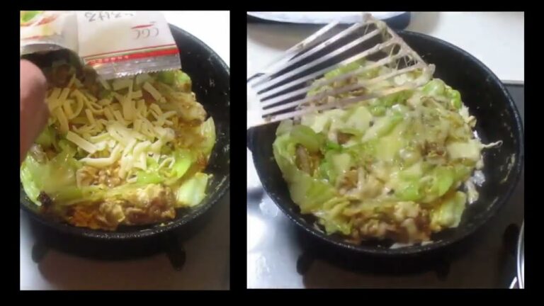 春キャベツのオムレツ🍳お好み焼き風：短縮版