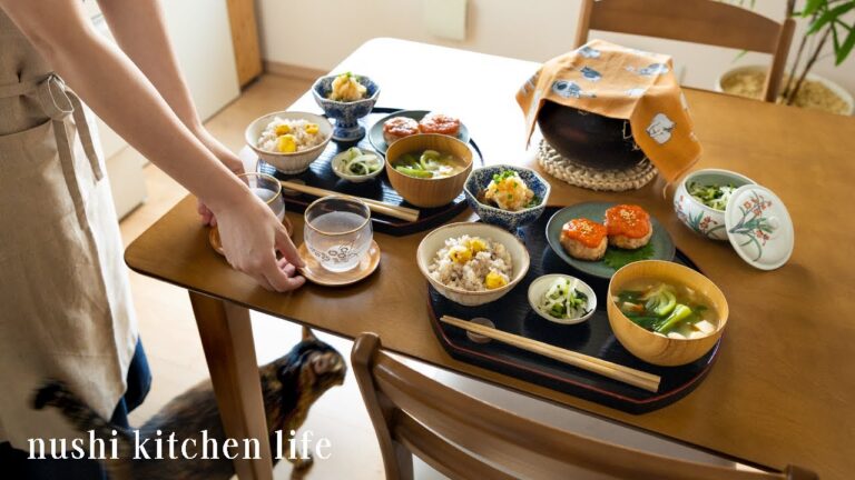 # 122 和朝食と秋の彩りレシピ, おうちご飯で元気に過ごす季節の変わり目【暮らしと食のvlog】: Seasonal Food