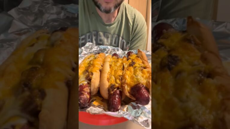How to make airfryer chili dogs