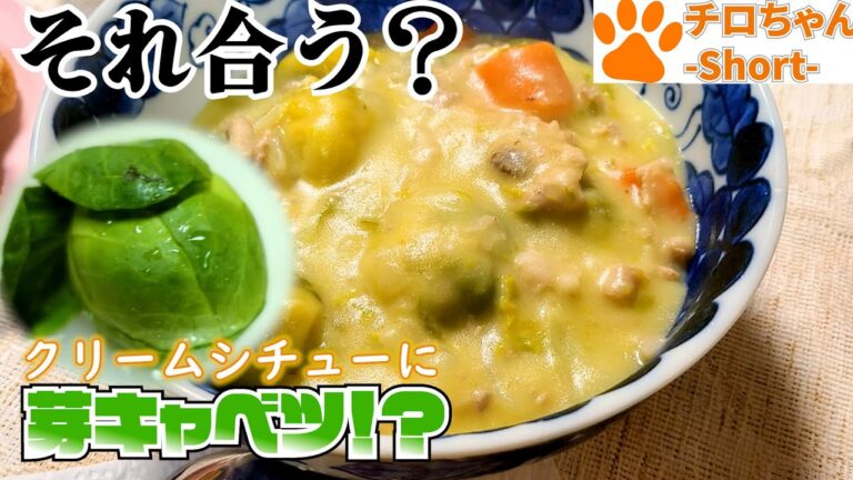 とある日の夕食 ばあちゃんがシチューを作ってくれた。４K＃shorts