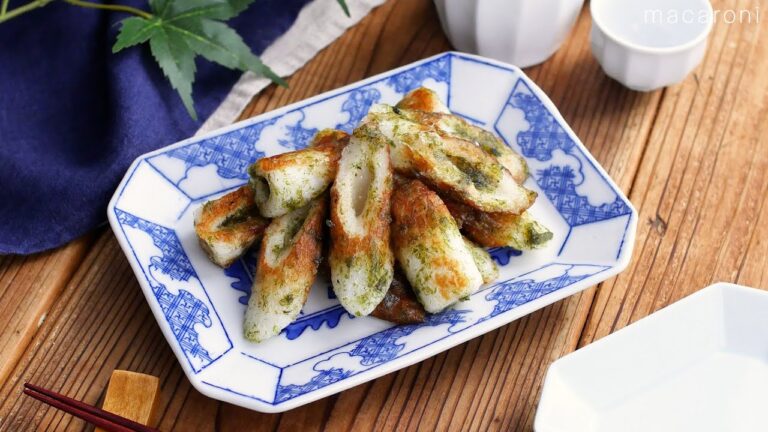 【ちくわの磯辺揚げ】マヨネーズでサクサク！お弁当にもおすすめ♪