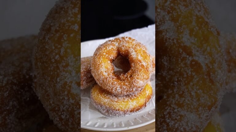 材料3つ！豆腐ドーナツ作り方！#food