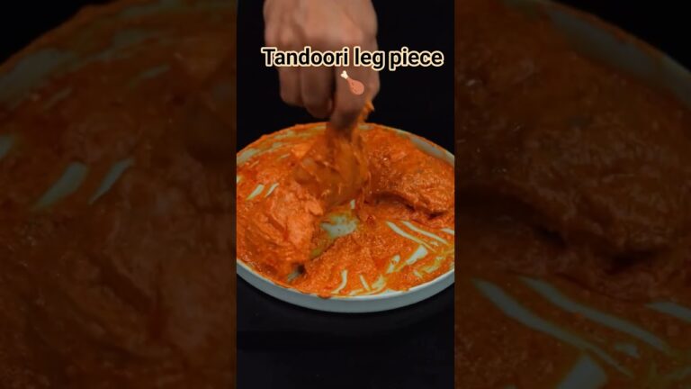 tandoori leg piece 🍗#spicy chilli#new special dish 🤤#viral#foodchallenge#tandoorichicken#shortvideo