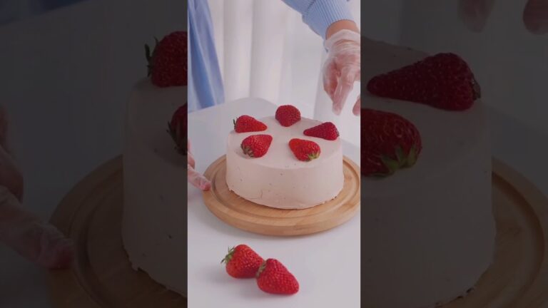 超簡単ストロベリーチョコレートケーキ、一口で恋に落ちる！ 一流のケーキ屋さんより美味しい！Part4