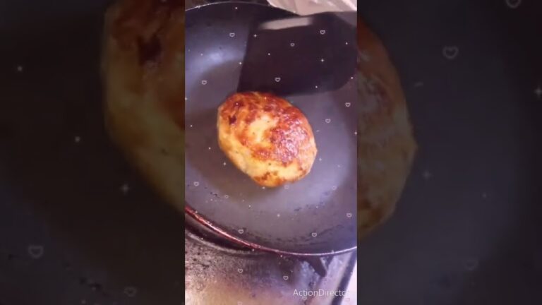 いい音【豚100％肉汁ハンバーグ】#Shorts