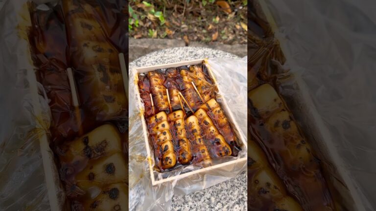 大阪でみたらし団子を食べるなら！