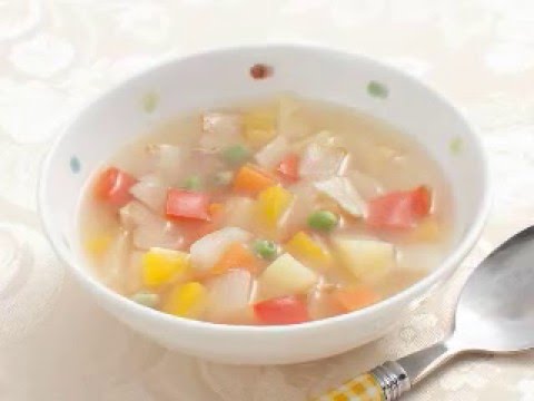 カラフル野菜スープ