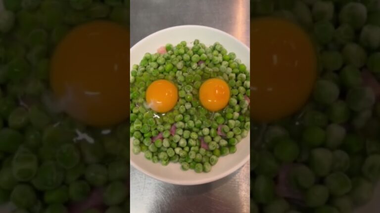 グリーンの温サラダ（レンチンのみ）【簡単おつまみ】 #shorts  #ショート  #サイゼリヤ