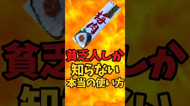 貧乏人しか知らない！本当の『梅肉チューブ』の食べ方【バトルキッチン492（2025.2.26)】