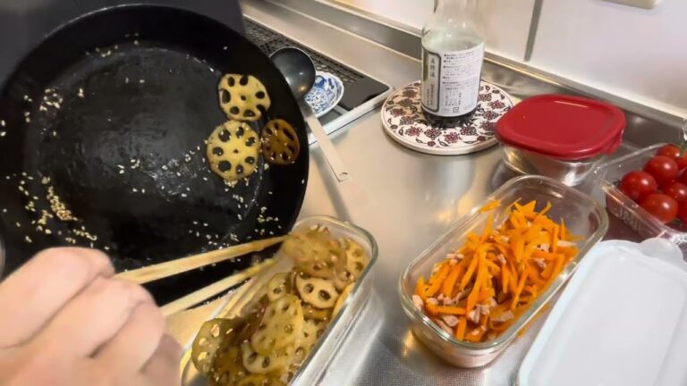 胃全摘おかず  超絶段取り悪いご飯作り ダラダラ動画 煮込みハンバーグと副菜