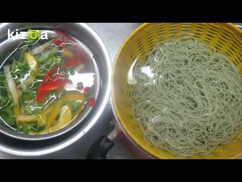 野菜そばサラダ