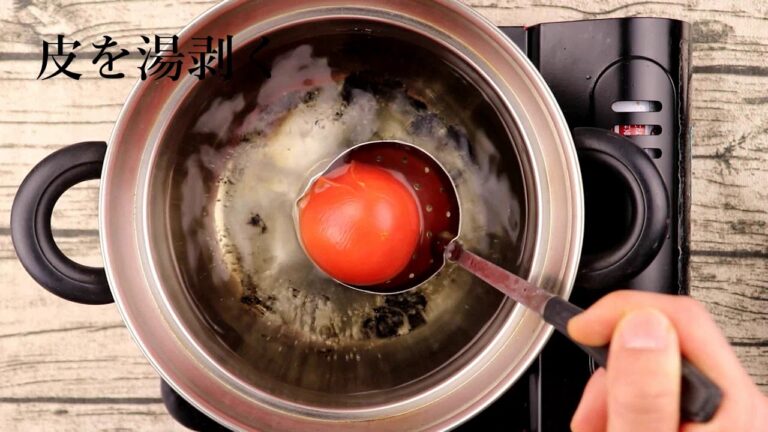 【Japanese music】トマトと玉ねぎのサラダ：JAPAN recipe Salad with tomato and onion