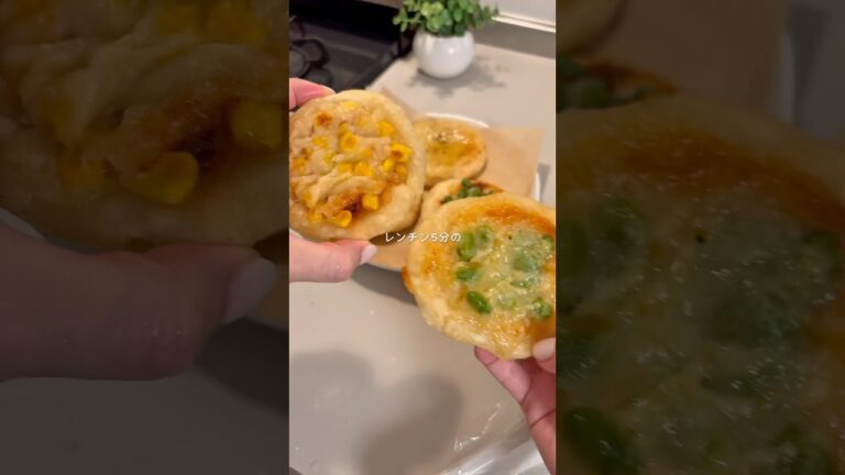 米粉と豆腐のチーズパン#shorts