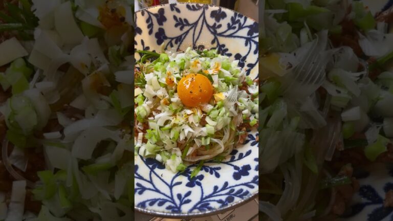 【ガツンへるしー】はるさめ油そば #shorts #大五郎飯