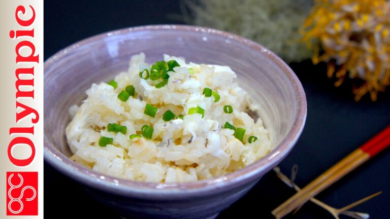 オリンピックの超簡単レシピ　鯛めしの作り方