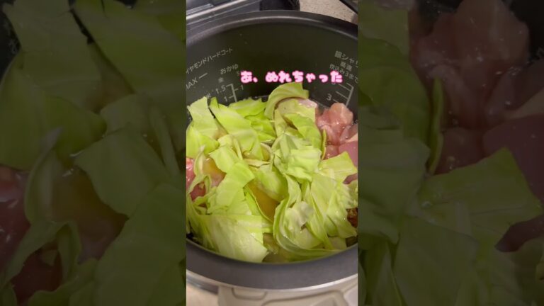 鶏キャベツのスープ