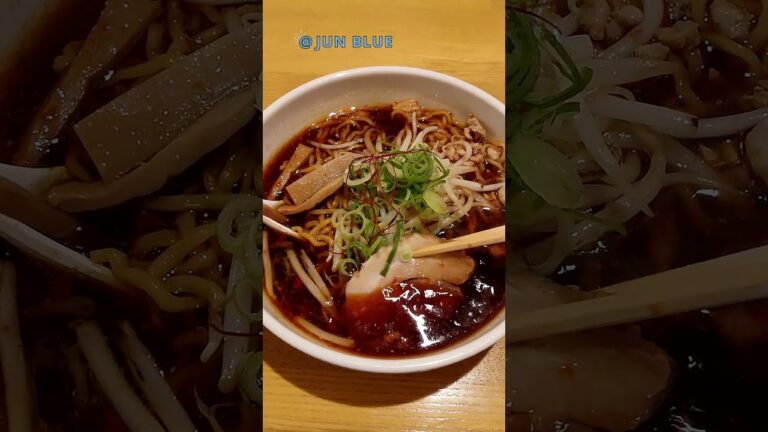 【旨辛醤油ラーメン】 ラーメン喜楽【苫小牧ラーメン】