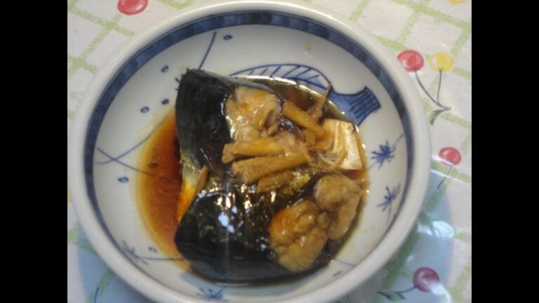 鯖の煮つけ