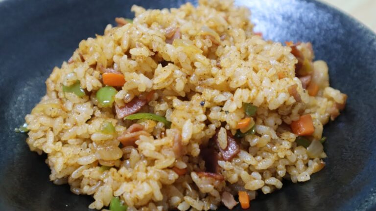 【簡単なのに本格的な味】カレーピラフ