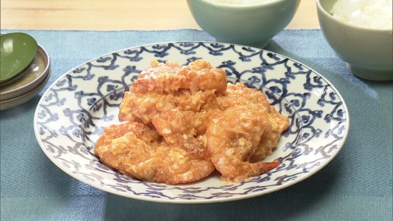 【3分クッキング公式】えびチリ卵炒め